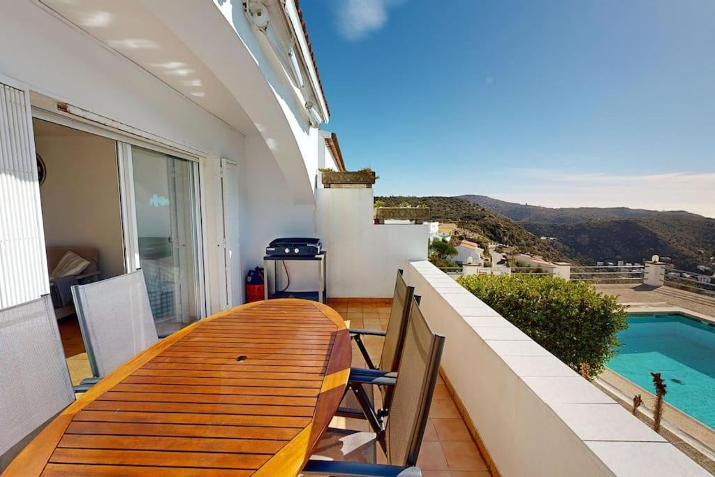 Appartement 65 M2 ,Piscine Vue Mer Roses Kültér fotó
