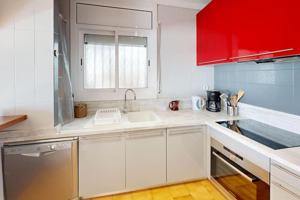 Appartement 65 M2 ,Piscine Vue Mer Roses Kültér fotó